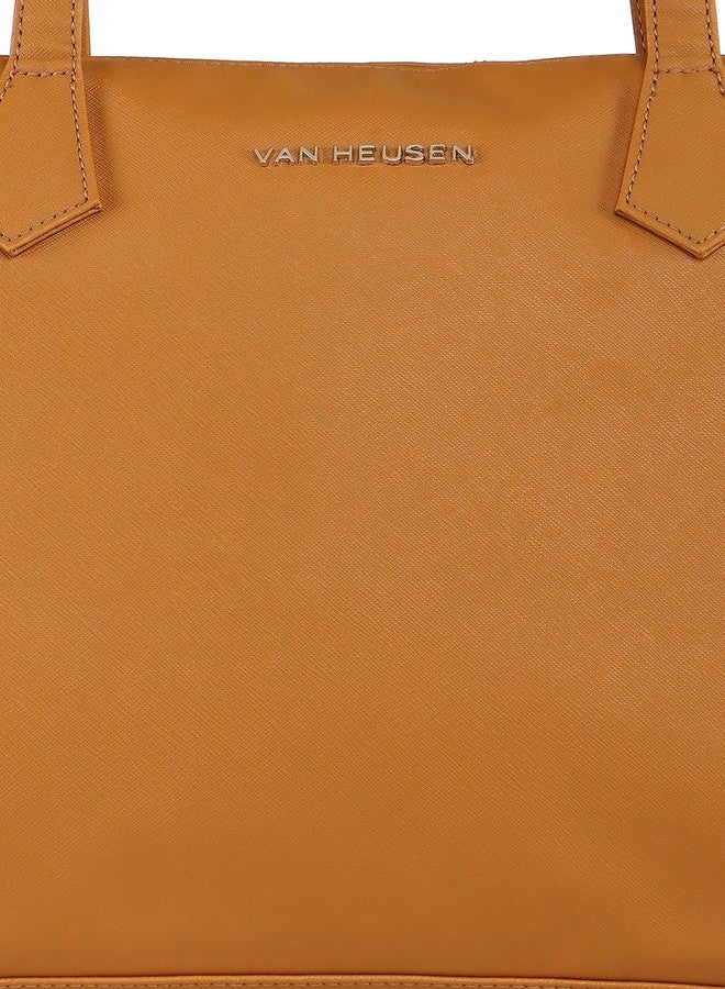 فان هيوزن حقيبة يد نسائية من Van Heusen، الخردل - Image 4